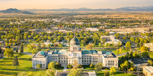 Montana State Capital in Helena